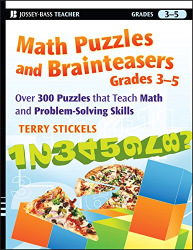 Math Puzzles And Brainteasers Grades 35 1st Edition Terry Stickels