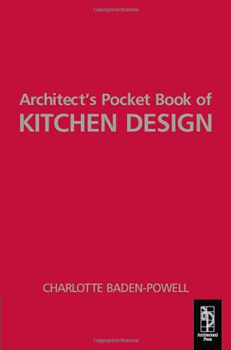 Architects Pocket Book Of Kitchen Design 1st Edition Charlotte Baden