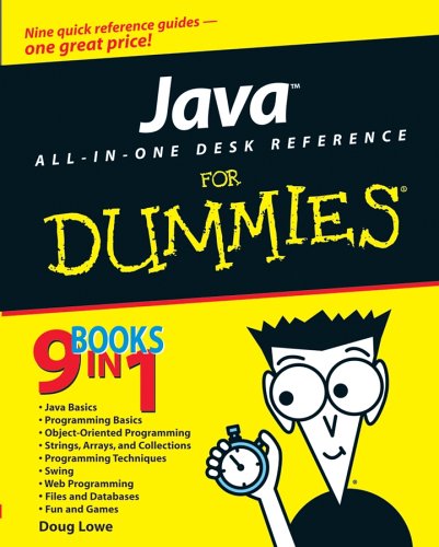 Java Allinone Desk Reference For Dummies Doug Lowe