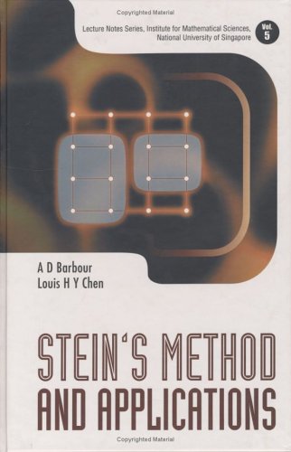 Steins Method And Applications A D Barbour