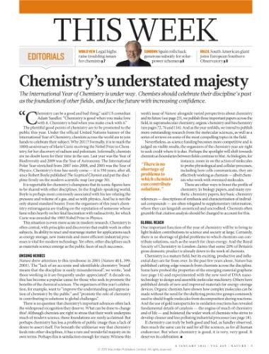 Nature Nature Magazine V 469 Pages 5126 2011 January 6 Phillip Campbell