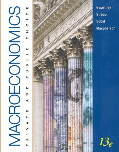 Macroeconomics Private And Public Choice 13th Edition 13th Edition James D Gwartney