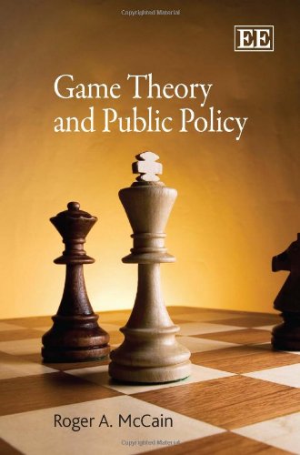 Game Theory And Public Policy Roger A Mccain