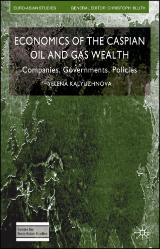 Economics Of The Caspian Oil And Gas Wealth Companies Governments Policies Euroasian Studies Yelena Kalyuzhnova