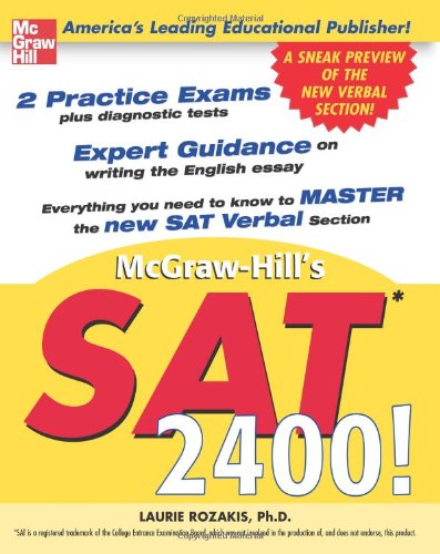Sat 2400 A Sneak Preview Of The New Sat English Test 1st Edition Kid
