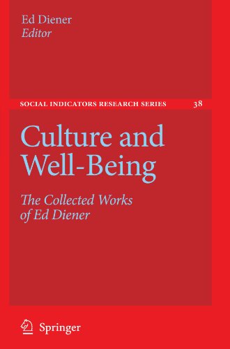 Culture And Wellbeing The Collected Works Of Ed Diener 1st Edition Ed Diener Auth