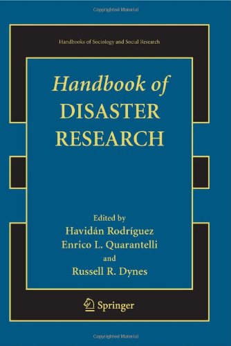 Handbook Of Disaster Research Handbooks Of Sociology And Social Research 1st Edition Havidan Rodriguez