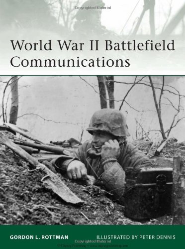 World War II Battlefield Communications 1st Edition by Gordon L Rottman, Peter Dennis ISBN 1846038472 9781846038471