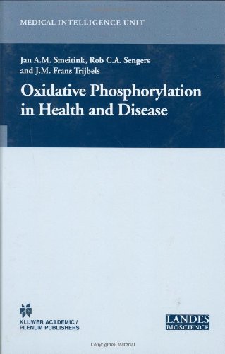Oxidative Phosphorylation In Health And Disease Medical Intelligence Unit 1st Edition Jan Am Smeitink Editor