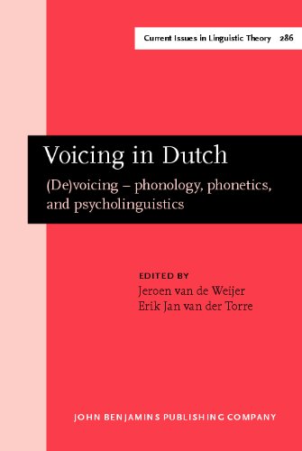 Voicing In Dutch Devoicing Phonology Phonetics And Psycholinguistics 1st Jeroen Van De Weijer