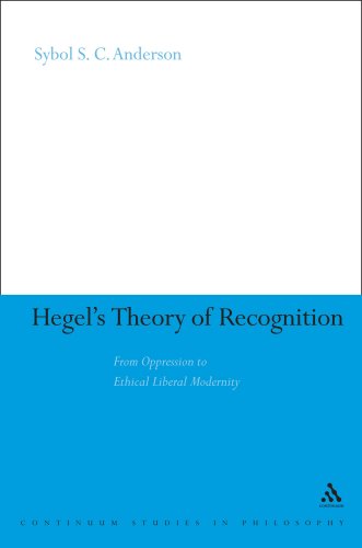 Hegels Theory Of Recognition From Oppression To Ethical Liberal Modernity Continuum Studies In Philosophy Sybol Cook Anderson