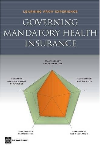 Governing Mandatory Health Insurance Learning From Experience William Savedoff