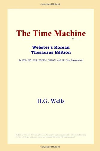 The Time Machine Websters Korean Thesaurus Edition Hg Wells