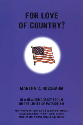 For Love Of Country 1st Martha C Nussbaum
