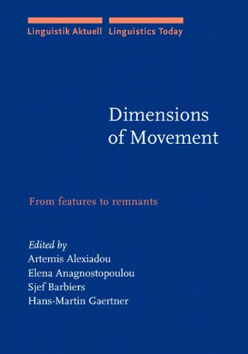 Dimensions Of Movement From Features To Remnants Artemis Alexiadou