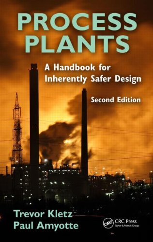 Process Plants A Handbook For Inherently Safer Design Second Edition 2nd Edition Trevor A Kletz