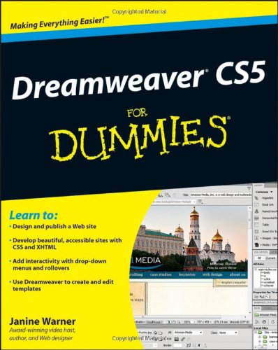 Dreamweaver Cs5 For Dummies 1st Edition Janine Warner