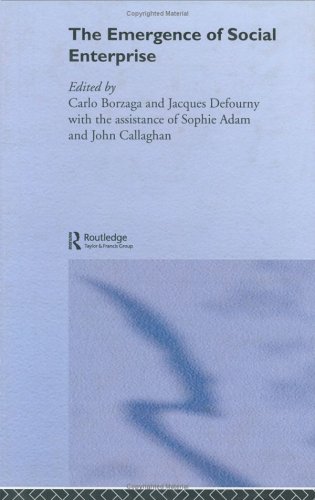 Emergence Of Social Enterprise 1st Carlo Borgaza