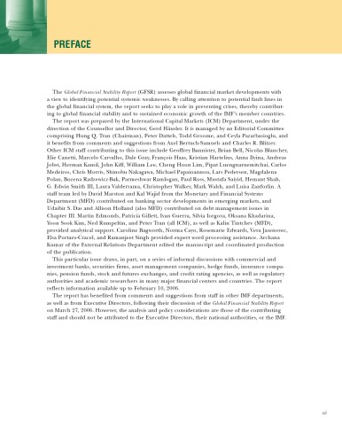 Global Financial Stability Report April 2006 Market Development And Issues World Economic Outlook Financial Surveys Imf