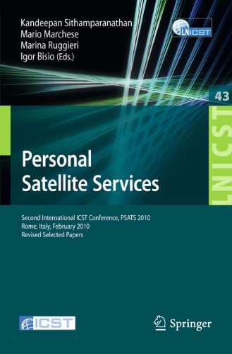 Personal Satellite Services Kandeepan Sithamparanathan Mario Marchese