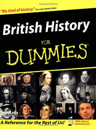 British History For Dummies 1st Edition Sean Lang