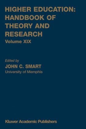 Higher Education Handbook Of Theory And Research Volume Xix 1st Edition John C Smart