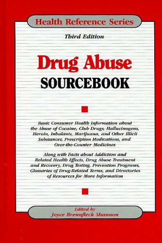 Drug Abuse Sourcebook Third Edition 3rd Edition Joyce Brennfleck Shannon