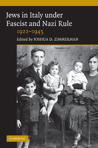 The Jews In Italy Under Fascist And Nazi Rule 19221945 1st Edition Joshua D Zimmerman