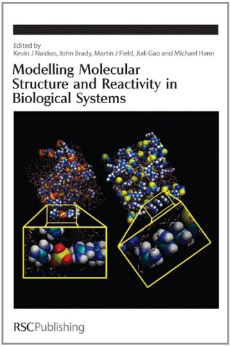 Modelling Molecular Structure And Reactivity In Biological Systems Special Publications 1st Edition Kevin J Naidoo