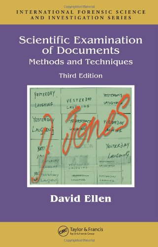 Scientific Examination Of Documents Methods And Techniques 3rd Edition 3rd Edition David Ellen