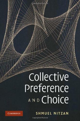 Collective Preference And Choice 1st Edition Shmuel Nitzan