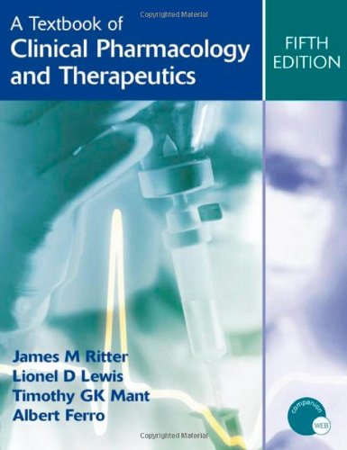 A Textbook Of Clinical Pharmacology And Therapeutics 5th Edition 5th Edition James M Ritter