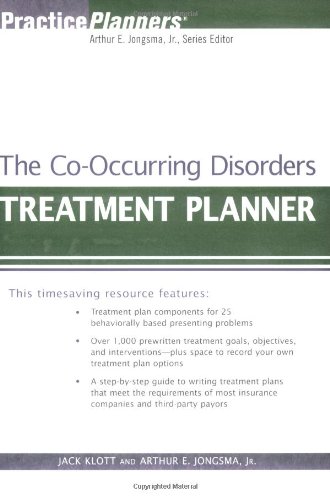 The Cooccurring Disorders Treatment Planner 3rd Edition Jack Klott