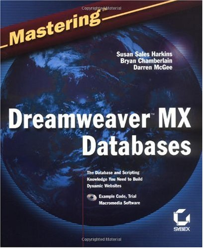 Mastering Dreamweaver Mx Databases Susan Sales Harkins