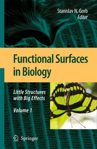 Functional Surfaces In Biology Little Structures With Big Effects Volume 1 1st Edition Stanislav Gorb Auth