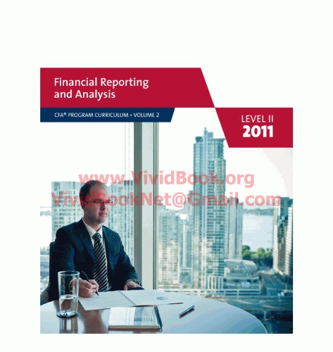 2011 Cfa Program Curriculum Level 2 Volume 2 Cfa Institute