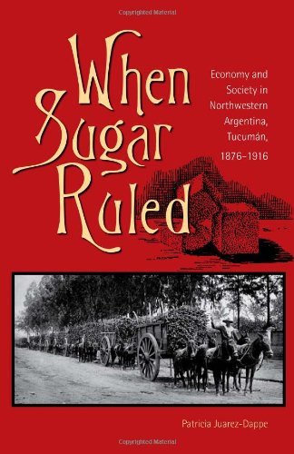 When Sugar Ruled Economy And Society In Northwestern Argentina Tucuman 18761916 1st Edition Patricia Juarezdappe
