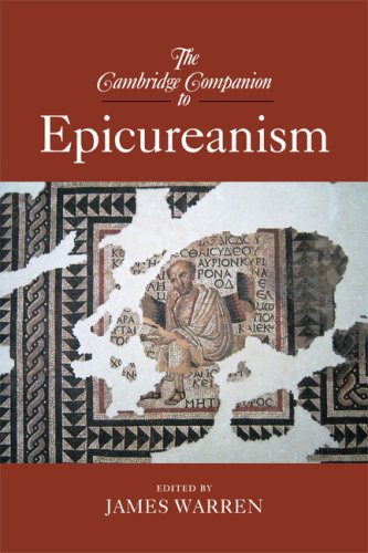 The Cambridge Companion To Epicureanism Cambridge Companions To Philosophy 1st Edition James Warren