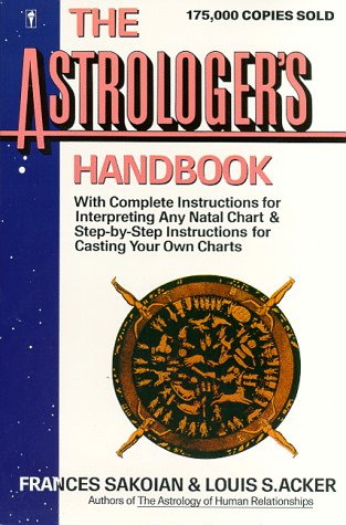 The Astrologers Handbook Harperresource Book Frances Sakoian