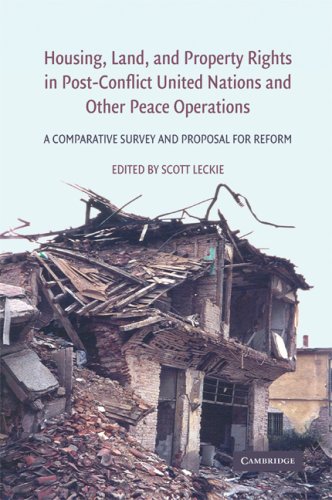 Housing Land And Property Rights In Postconflict United Nations And Other Peace Operations A Comparative Survey And Proposal For Reform 1st Edition Scott Leckie