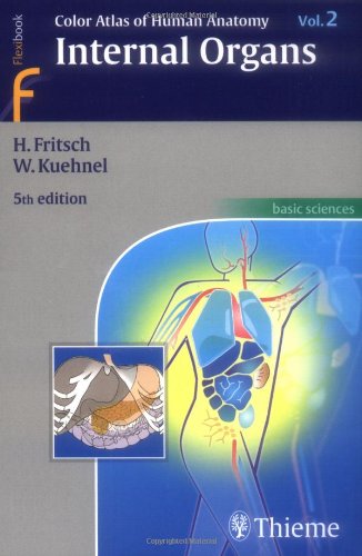 Color Atlas Of Human Anatomy Volume 2 Internal Organs 5th Edition 5rev Ed Helga Fritsch