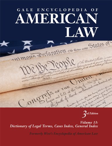 Gale Encyclopedia Of American Law Third Edition Volume 9 Sar To Ten 3rd Edition Gale