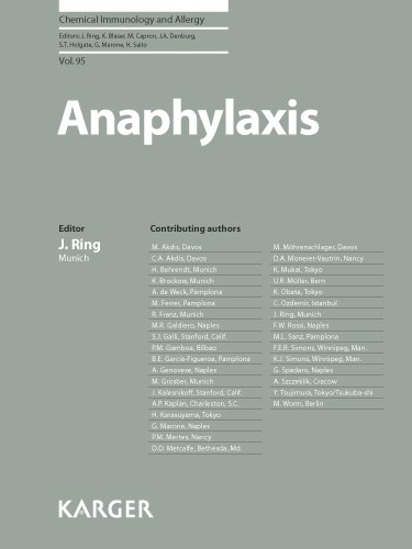 Anaphylaxis Chemical Immunology And Allergy Vol 95 1st Edition Johannes Ring