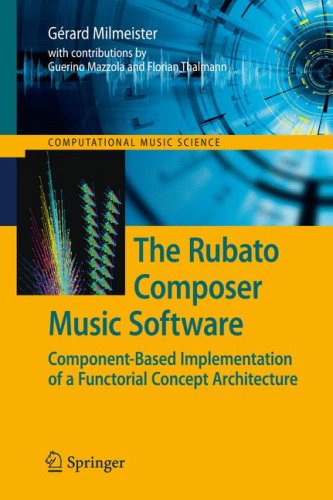 The Rubato Composer Music Software Componentbased Implementation Of A Functorial Concept Architecture 1st Edition Grard Milmeister Auth