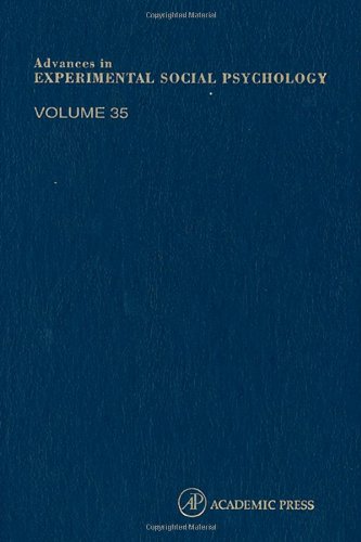 Advances In Experimental Social Psychology 35 1st Edition Mark P Zanna