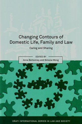 Changing Contours Of Domestic Life Family And Law Caring And Sharing Oati International Series In Law And Society Anne Bottomley