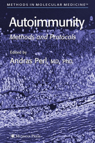 Autoimmunity Methods And Protocols Andras Perl
