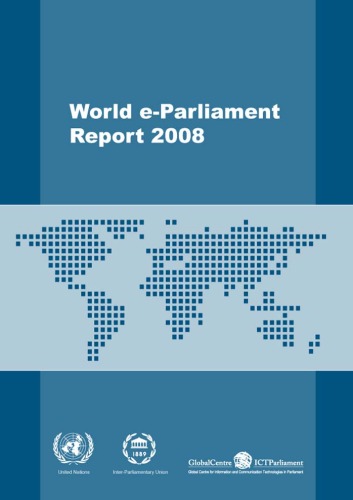 World Eparliament Report 2008 United Nationsdepartment Of Economic And Social Affairs