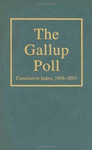 The Gallup Poll Cumulative Index Public Opinion 19982007 Alec M Gallup