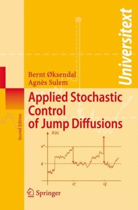 Applied Stochastic Control Of Jump Diffusions 2nd Bernt Ksendal